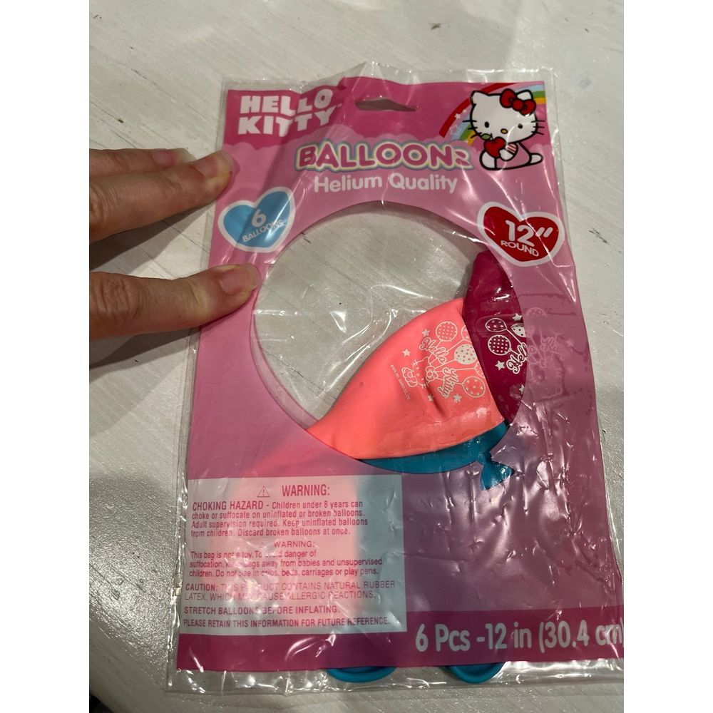 NEW! Hello Kitty 6 balloons‎ for parties